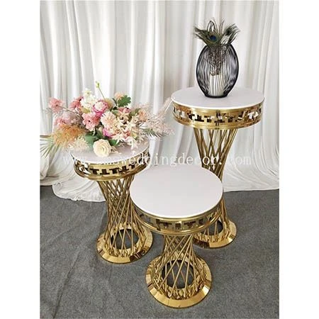 round cylinder pedestal table