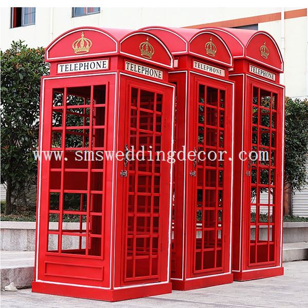 Red English Telephone Booth Red English Telephone Booth